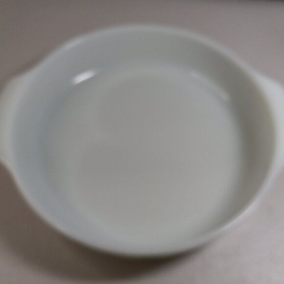 Vintage Glasbake 429 Green Daisy Handled baking dish - Picture 5 of 6